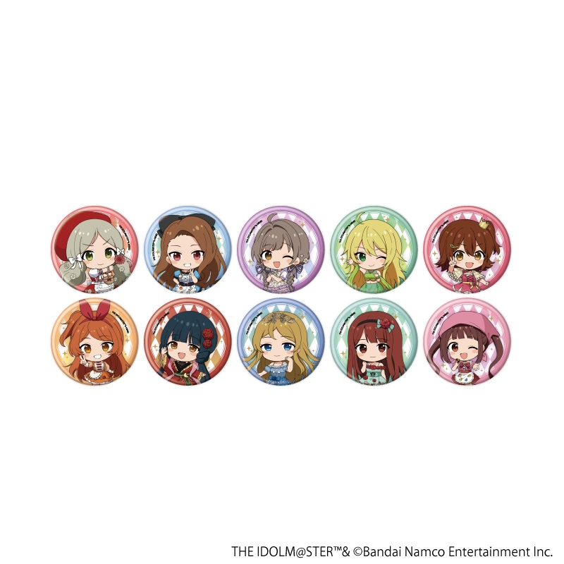 缶バッジ「アイドルマスター ミリオンライブ!」15/トレーディング(全10種)(ミニキャライラスト) - 公式商品画像 | AniSmile