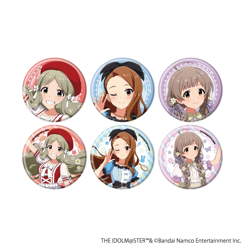 缶バッジ「アイドルマスター ミリオンライブ!」14/トレーディング(全6種)(描き下ろしイラスト) - 公式商品画像 | AniSmile