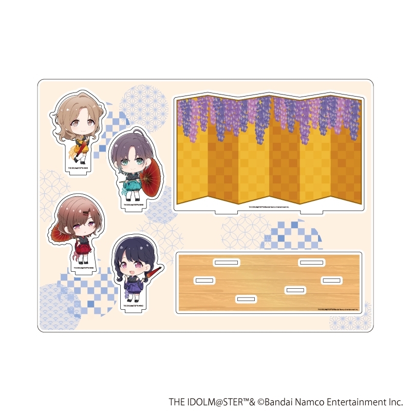 アクリルジオラマ「アイドルマスター シャイニーカラーズ」10/283プロ ノクチル 舞姫彩華ver.(ミニキャライラスト) - 公式商品画像 | AniSmile