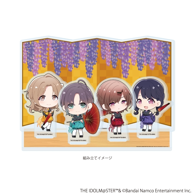 アクリルジオラマ「アイドルマスター シャイニーカラーズ」10/283プロ ノクチル 舞姫彩華ver.(ミニキャライラスト) 画像 2 | AniSmile