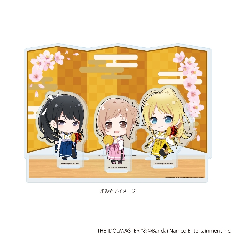 アクリルジオラマ「アイドルマスター シャイニーカラーズ」09/283プロ イルミネーションスターズ 舞姫彩華ver.(ミニキャライラスト) 画像 2 | AniSmile