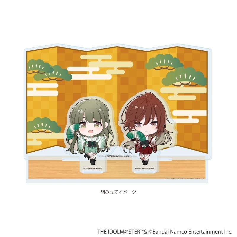 アクリルジオラマ「アイドルマスター シャイニーカラーズ」08/283プロ シーズ 舞姫彩華ver.(ミニキャライラスト) 画像 2 | AniSmile