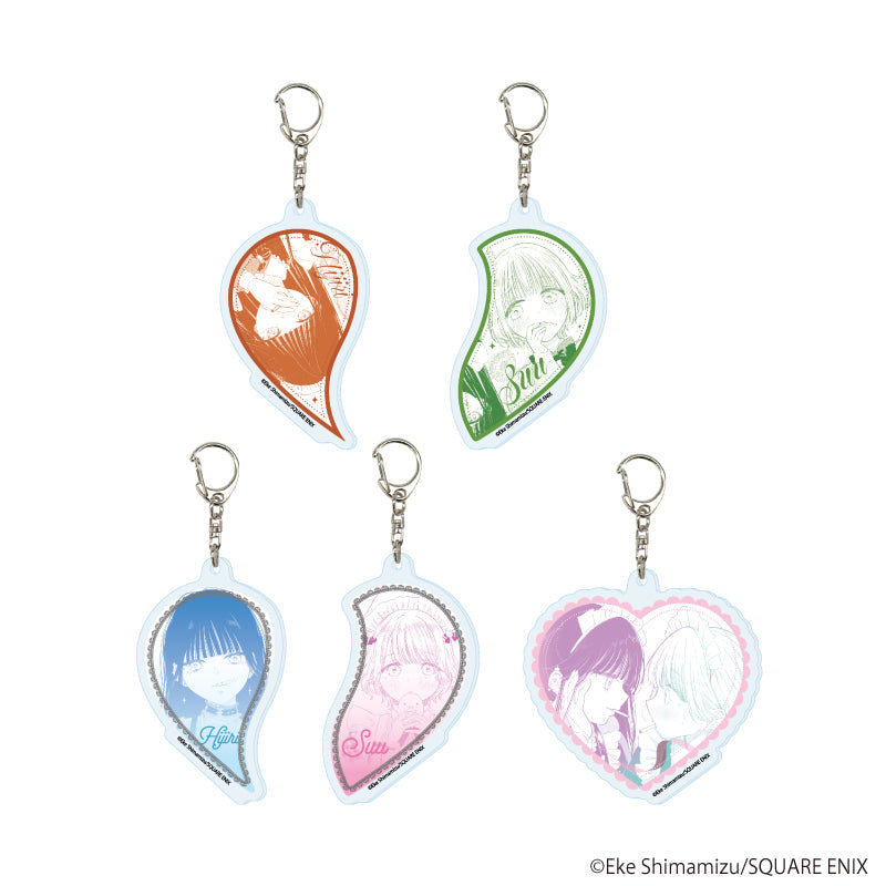 アクリルキーホルダー「憧れのメイドさんはタバコが似合う」01/ブラインド(全5種) - 公式商品画像 | AniSmile