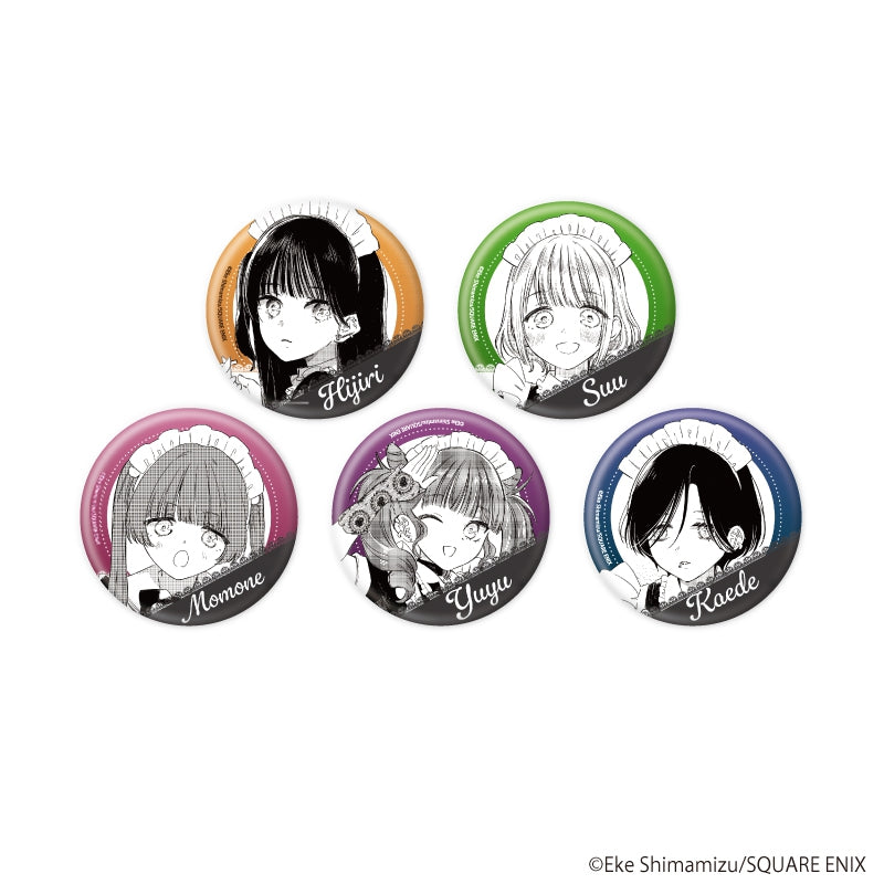 缶バッジ「憧れのメイドさんはタバコが似合う」01/ブラインド(全5種) - 公式商品画像 | AniSmile