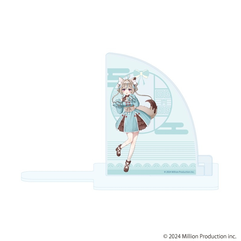 キャラブックスタンド「Million Production」01/甘狼このみ チャイナロリータver.(描き起こしイラスト) - 公式商品画像 | AniSmile