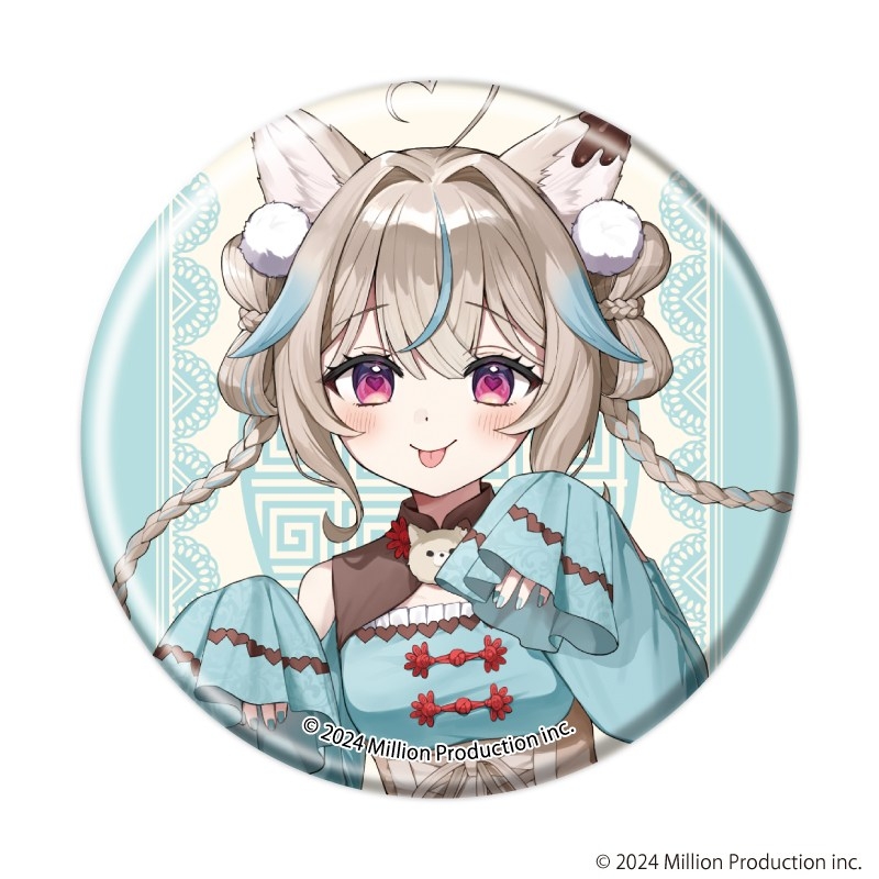 缶バッジ「Million Production」05/チャイナロリータver. ブラインド(全8種)(描き起こしイラスト) 图片 2 | AniSmile