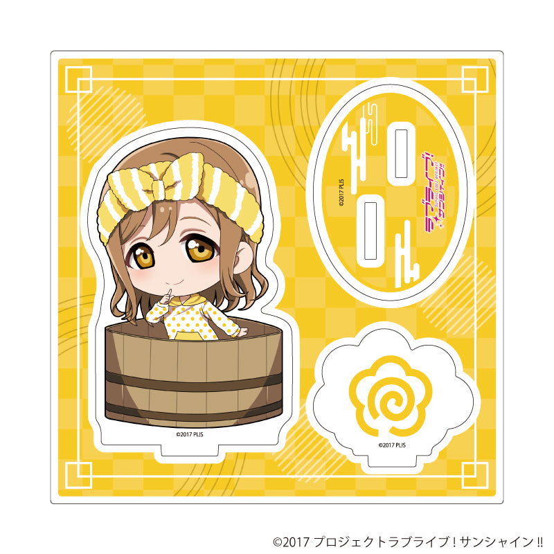 アクリルスタンドプレート「ラブライブ!サンシャイン!!」16/銭湯ver. 国木田 花丸(ミニキャライラスト) - 公式商品画像 | AniSmile