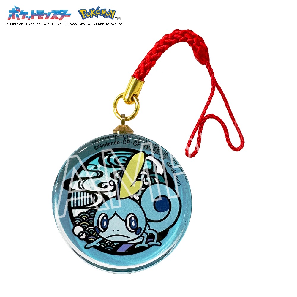 ポケット モンスター 切り絵シリーズ ガラス根付 メッソン - 公式商品画像 | AniSmile