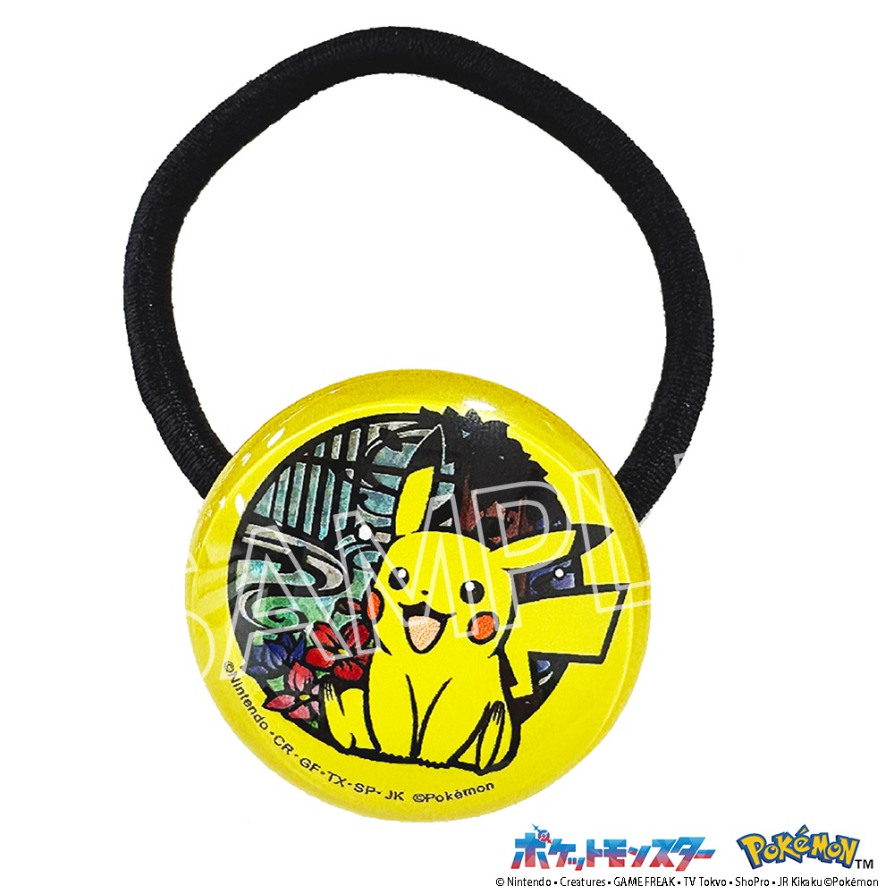 ポケット モンスター 切り絵シリーズ キラキラヘアゴム ピカチュウA - 公式商品画像 | AniSmile