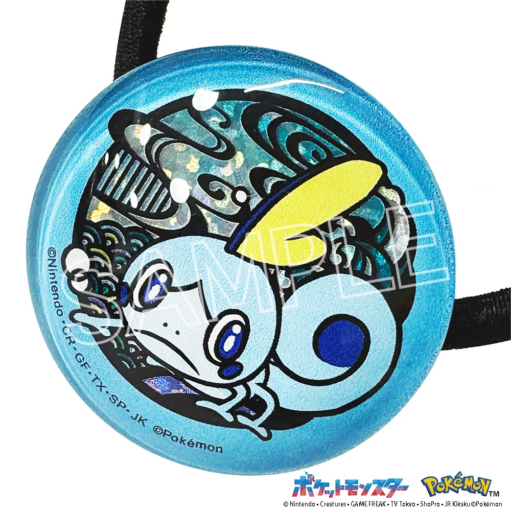 ポケット モンスター 切り絵シリーズ キラキラヘアゴム メッソン 画像 2 | AniSmile
