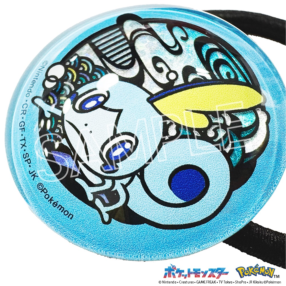 ポケット モンスター 切り絵シリーズ キラキラヘアゴム メッソン 画像 3 | AniSmile