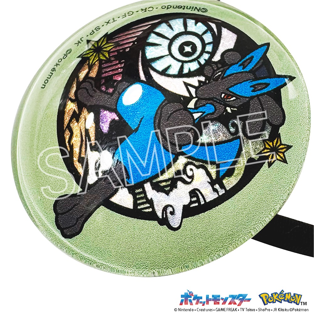 ポケット モンスター 切り絵シリーズ キラキラヘアゴム ルカリオ 画像 3 | AniSmile