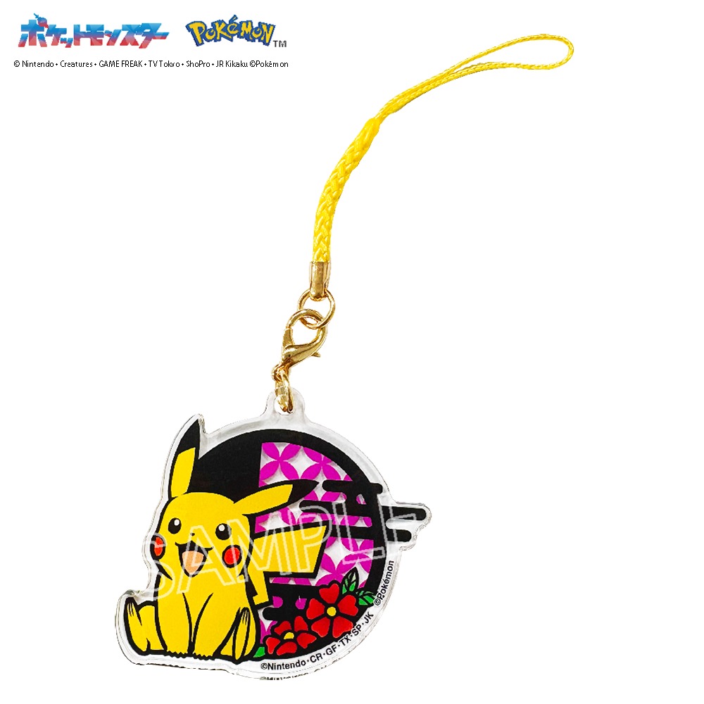 ポケット モンスター 切り絵シリーズ アクリル根付 A 単品 - 公式商品画像 | AniSmile