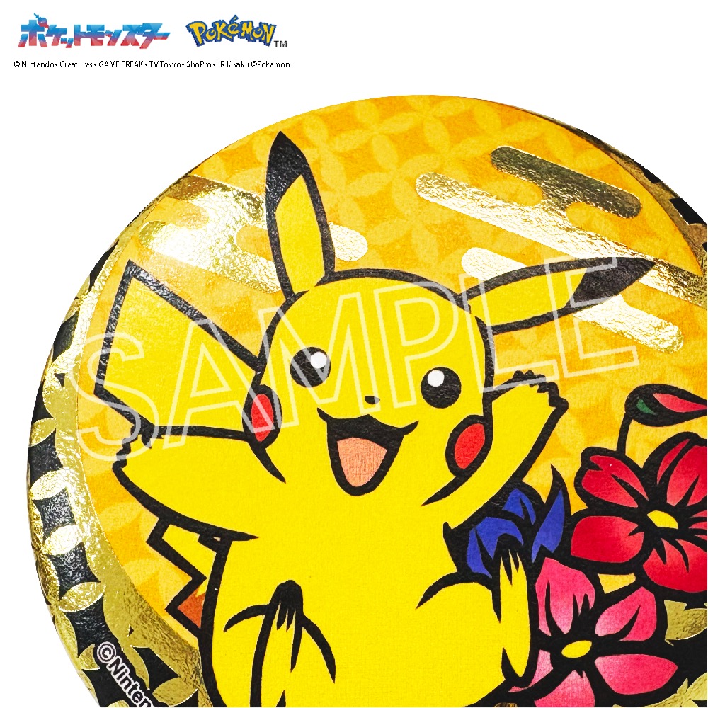 ポケット モンスター 切り絵シリーズ 箔押し缶バッジ B 単品 画像 4 | AniSmile