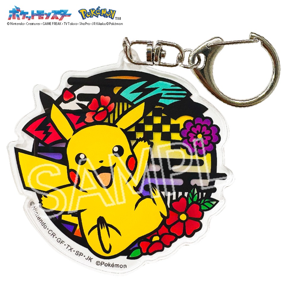 ポケット モンスター 切り絵シリーズ アクリルキーホルダー ピカチュウB - 公式商品画像 | AniSmile