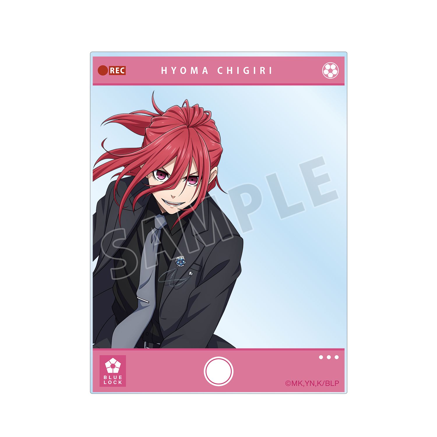 TVアニメ『ブルーロック』 描き下ろし 千切 豹馬 スーツモデルver. アクリルカード - 公式商品画像 | AniSmile