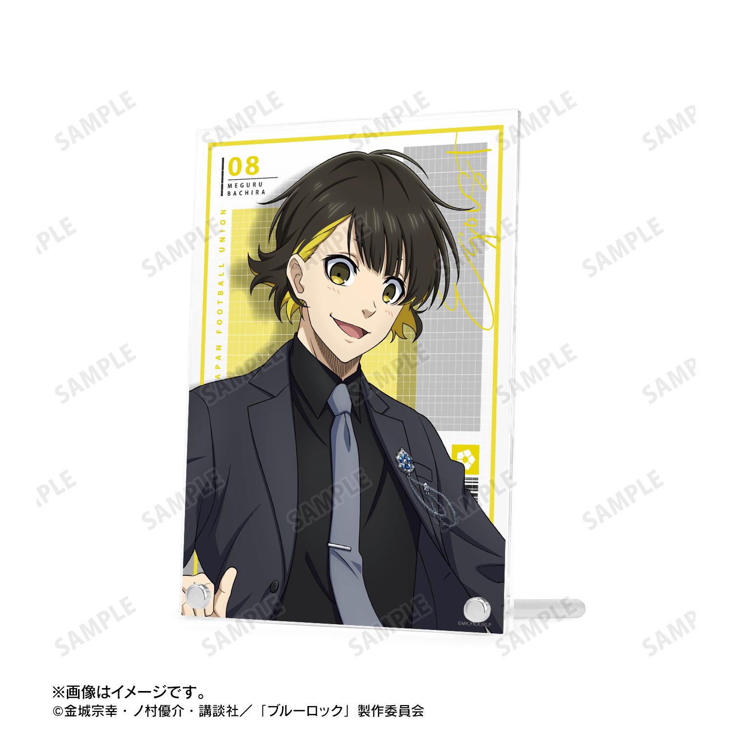 TVアニメ『ブルーロック』 描き下ろし 蜂楽 廻 スーツモデルver. A5アクリルパネル 画像 4 | AniSmile