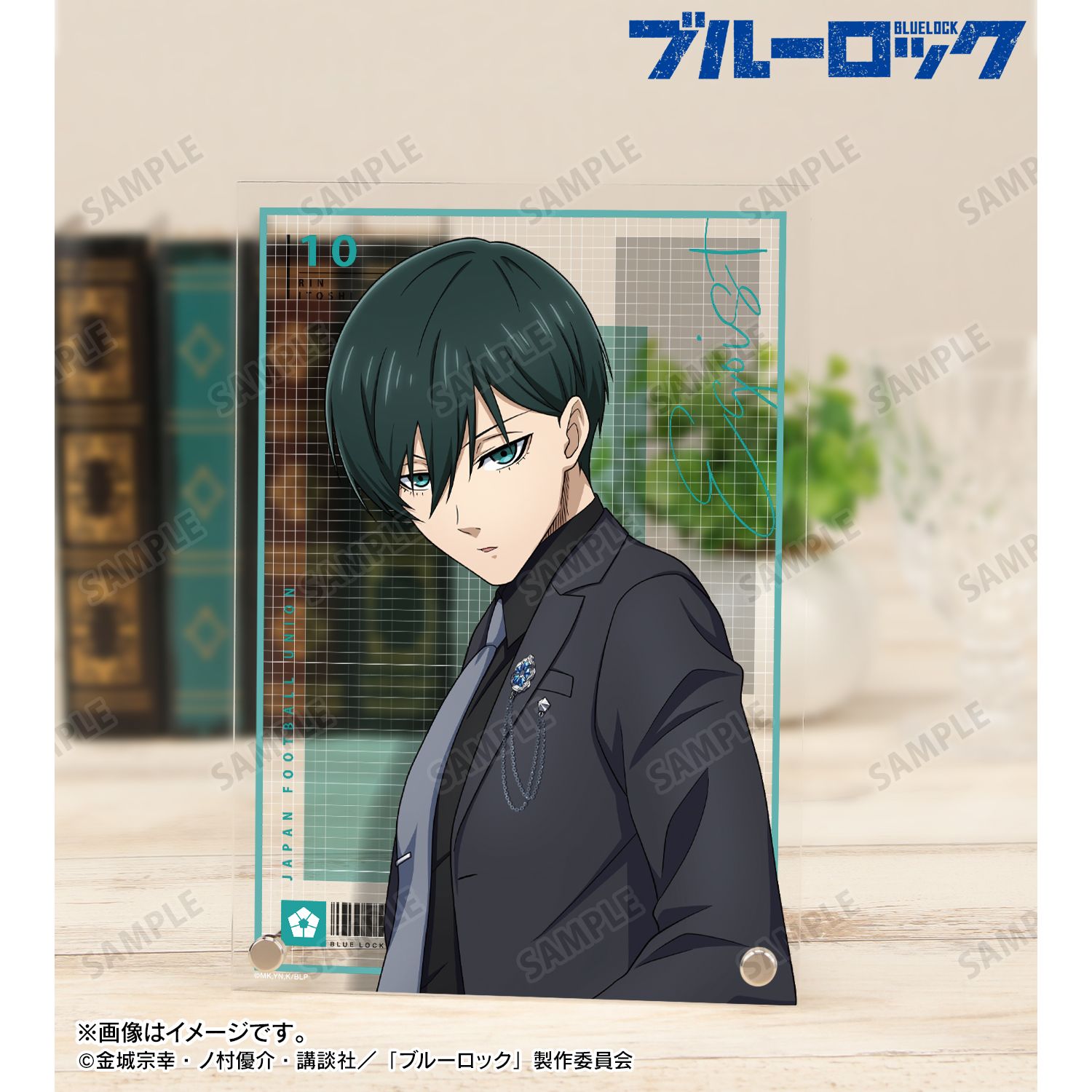 TVアニメ『ブルーロック』 描き下ろし 糸師 凛 スーツモデルver. A5アクリルパネル 画像 2 | AniSmile