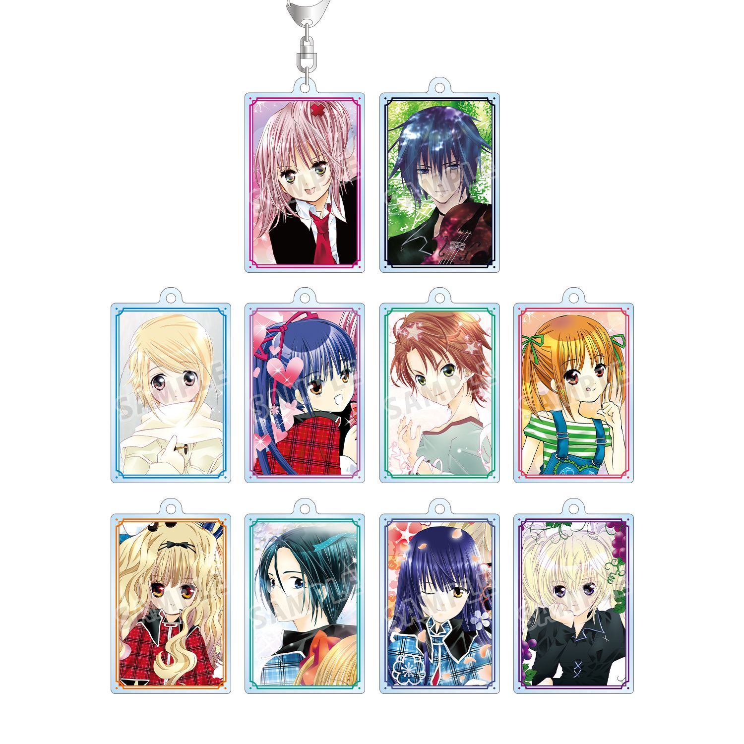 しゅごキャラ! トレーディング両面アクリルキーホルダー(単位/BOX) - 公式商品画像 | AniSmile