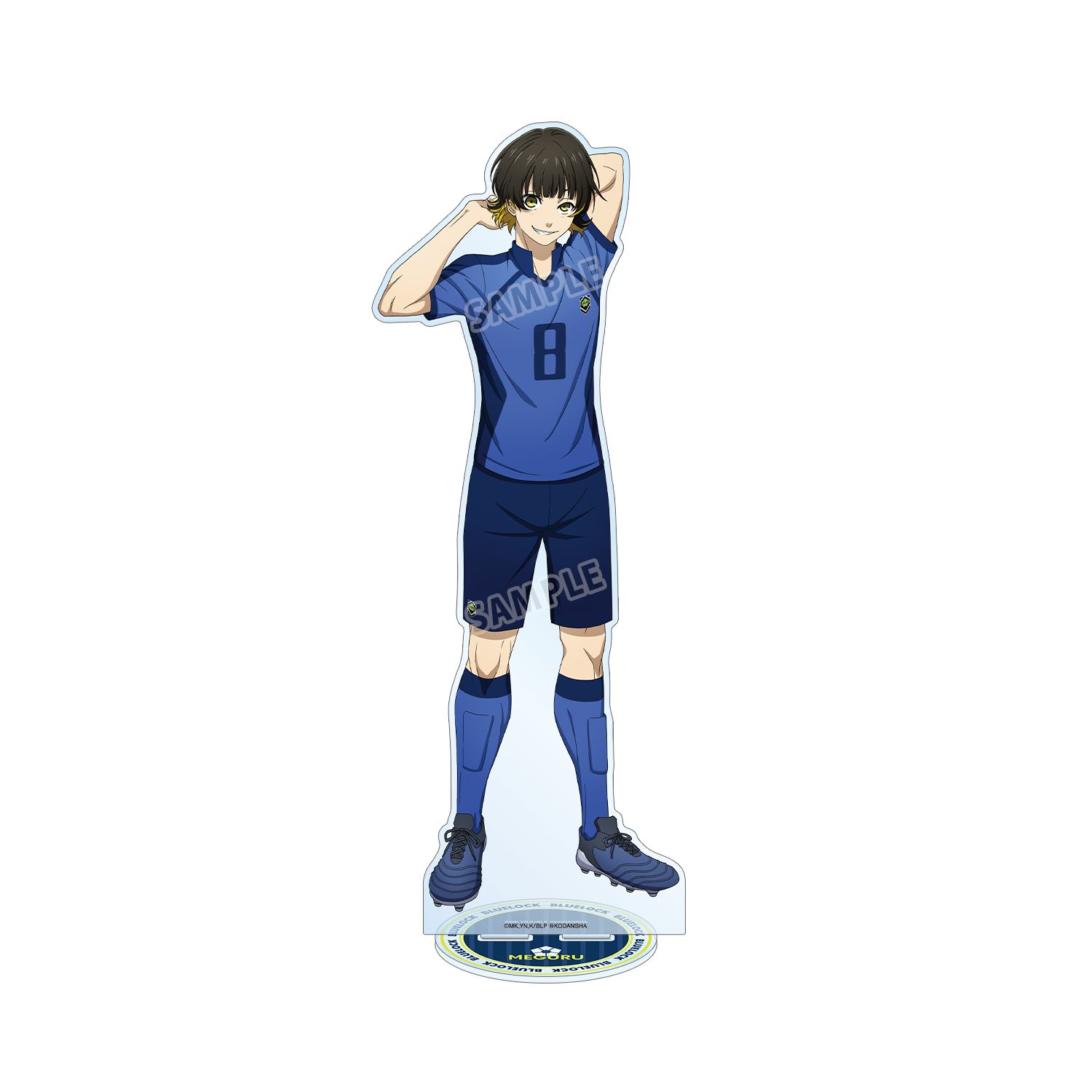 TVアニメ『ブルーロック』 描き下ろしイラスト 蜂楽 廻 試合前の準備中ver. 特大アクリルスタンド 画像 2 | AniSmile