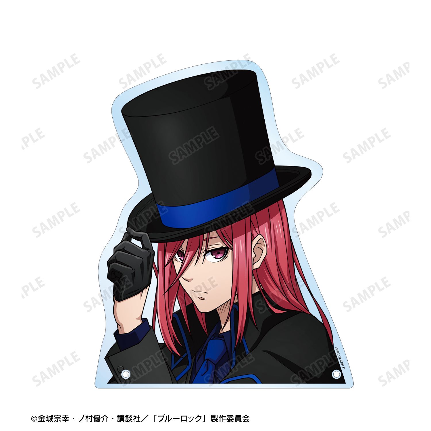 TVアニメ『ブルーロック』 描き下ろし 千切 豹馬 怪盗団ver. 特大ダイカットアクリルパネル 画像 3 | AniSmile