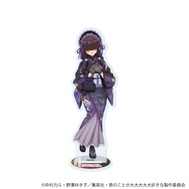アクリルスタンド「君のことが大大大大大好きな100人の彼女」24/華暮愛々 モダンレトロver(描き下ろしイラスト) - 公式商品画像 | AniSmile