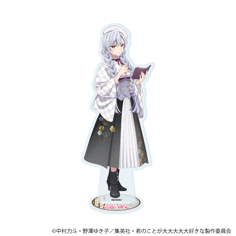 アクリルスタンド「君のことが大大大大大好きな100人の彼女」22/栄逢凪乃 モダンレトロver(描き下ろしイラスト) - 公式商品画像 | AniSmile