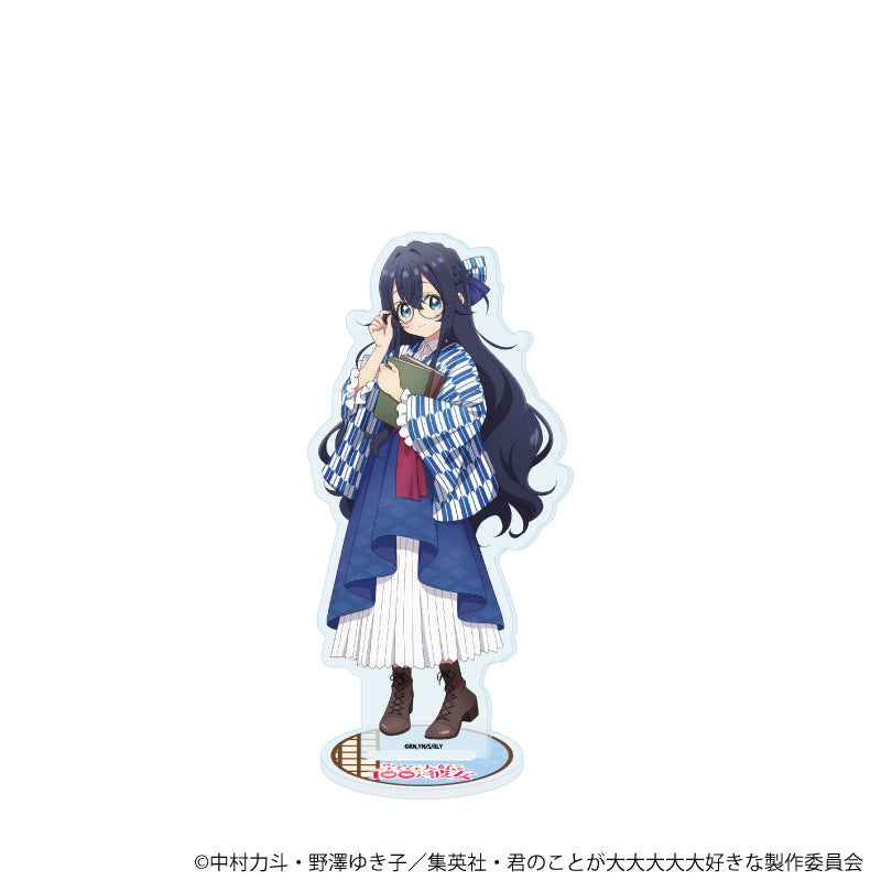 アクリルスタンド「君のことが大大大大大好きな100人の彼女」21/好本静 モダンレトロver(描き下ろしイラスト) - 公式商品画像 | AniSmile