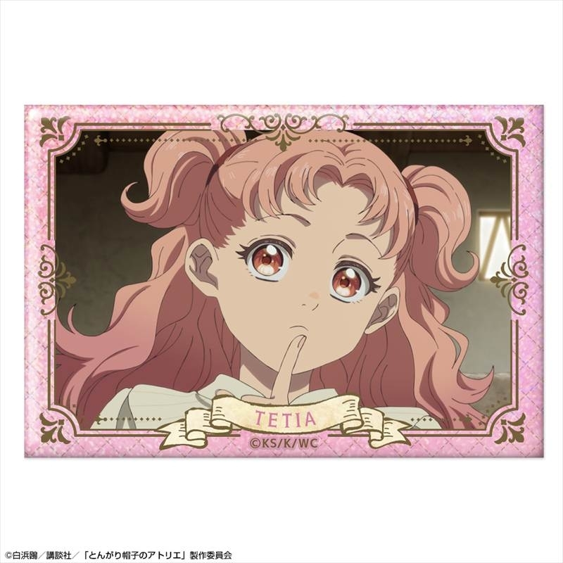 TVアニメ「とんがり帽子のアトリエ」 ホログラム缶バッジ デザイン17(テティア) - 公式商品画像 | AniSmile