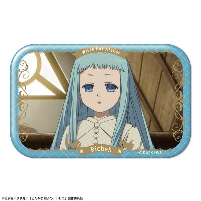 TVアニメ「とんがり帽子のアトリエ」 長方形缶バッジ デザイン17(リチェ) - 公式商品画像 | AniSmile