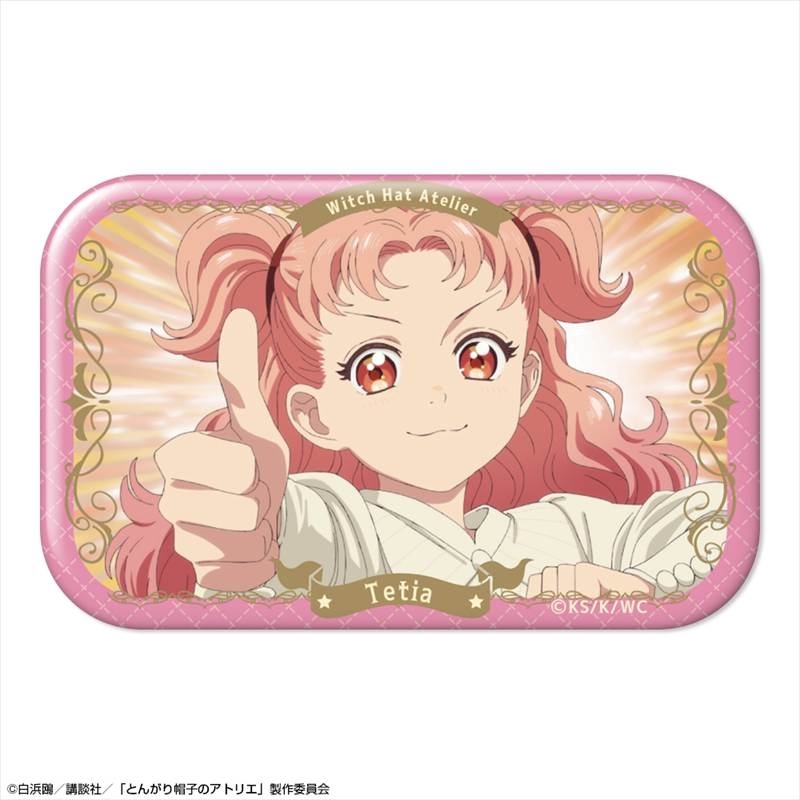 TVアニメ「とんがり帽子のアトリエ」 長方形缶バッジ デザイン16(テティア) - 公式商品画像 | AniSmile
