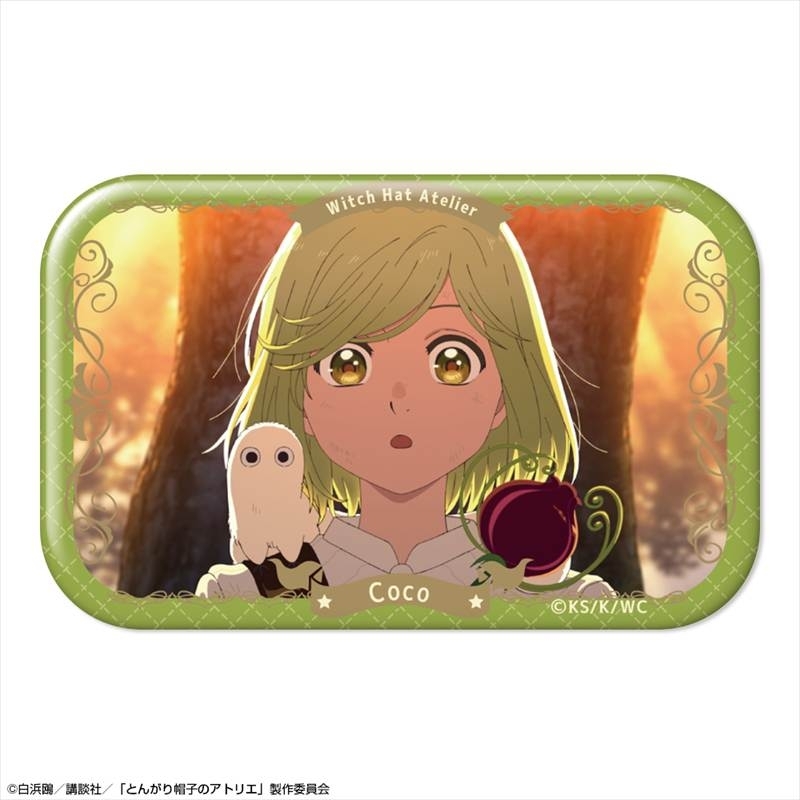 TVアニメ「とんがり帽子のアトリエ」 長方形缶バッジ デザイン05(ココ/E) - 公式商品画像 | AniSmile