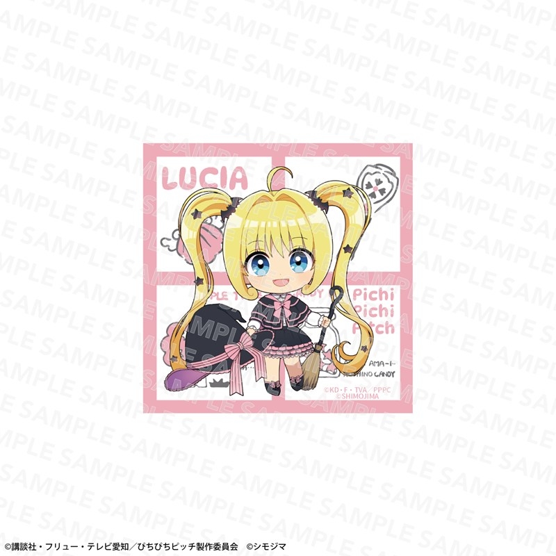 『マーメイドメロディー ぴちぴちピッチ』ステッカー シモジマコラボver. 七海るちあ - 公式商品画像 | AniSmile