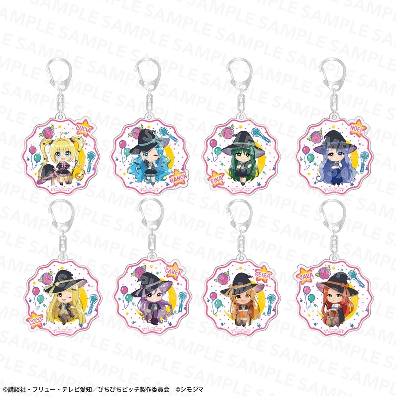『マーメイドメロディー ぴちぴちピッチ』トレーディングアクリルキーホルダー シモジマコラボver. PACK - 公式商品画像 | AniSmile