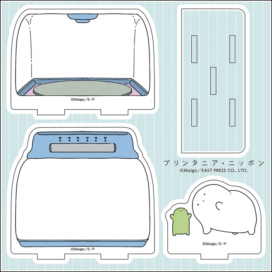 「プリンタニア・ニッポン」 ミニアクリルジオラマ【A】 画像 2 | AniSmile