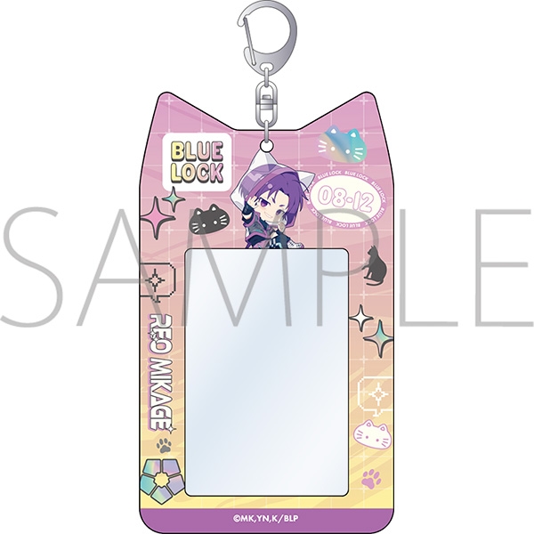 ブルーロック2期 猫耳形カードホルダー/御影 玲王 Cyber Cat - 公式商品画像 | AniSmile