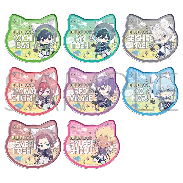 ブルーロック2期 アクリルバッジコレクション/Cyber Cat - 公式商品画像 | AniSmile