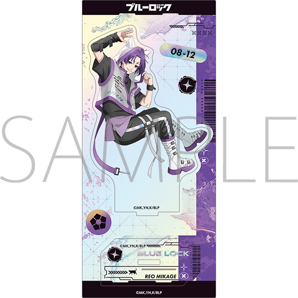 ブルーロック2期 オーロラアクリルスタンド/御影 玲王 Cyber Cat 画像 2 | AniSmile