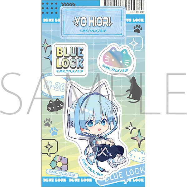 ブルーロック2期 アクリルダイカットステッカー/氷織 羊 Cyber Cat - 公式商品画像 | AniSmile