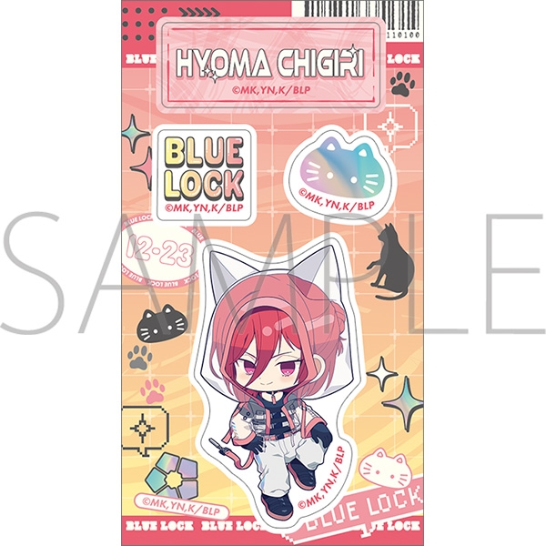 ブルーロック2期 アクリルダイカットステッカー/千切 豹馬 Cyber Cat - 公式商品画像 | AniSmile