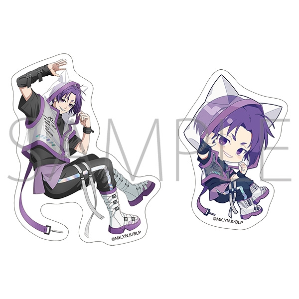 ブルーロック2期 ステッカーセット/御影 玲王 Cyber Cat - 公式商品画像 | AniSmile