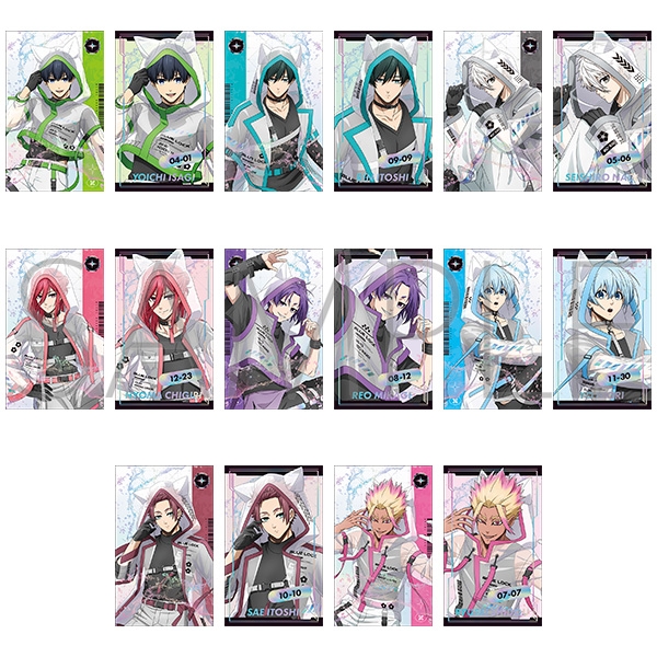 ブルーロック2期 オーロラ箔カードコレクション Cyber Cat - 公式商品画像 | AniSmile