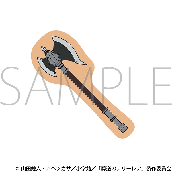 葬送のフリーレン ピンズ/シュタルクの斧 - 公式商品画像 | AniSmile