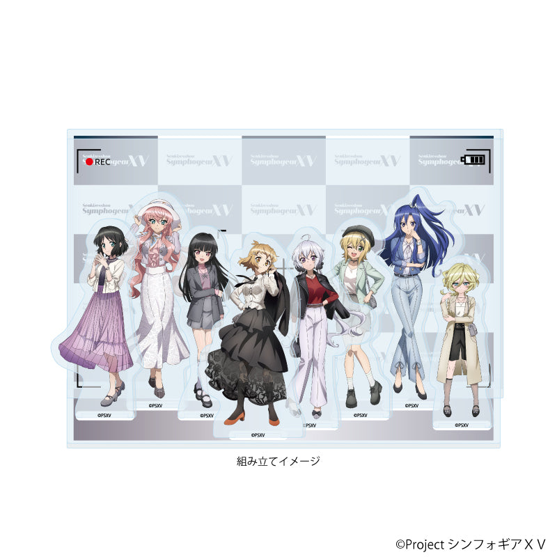 アクリルジオラマ「戦姫絶唱シンフォギアXV」01/集合デザイン 雑誌モデルVer.(描き下ろしイラスト) 画像 2 | AniSmile
