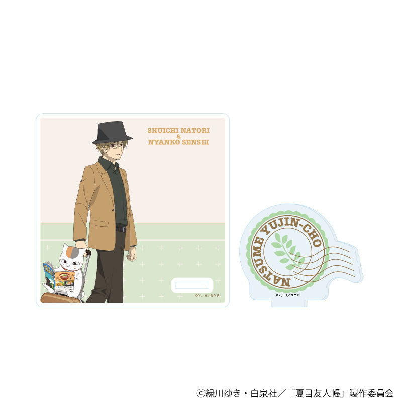 アクリルコースタースタンド「夏目友人帳」06/名取周一 旅ver.(描き下ろしイラスト) - 公式商品画像 | AniSmile