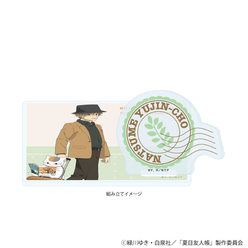 アクリルコースタースタンド「夏目友人帳」06/名取周一 旅ver.(描き下ろしイラスト) 画像 2 | AniSmile