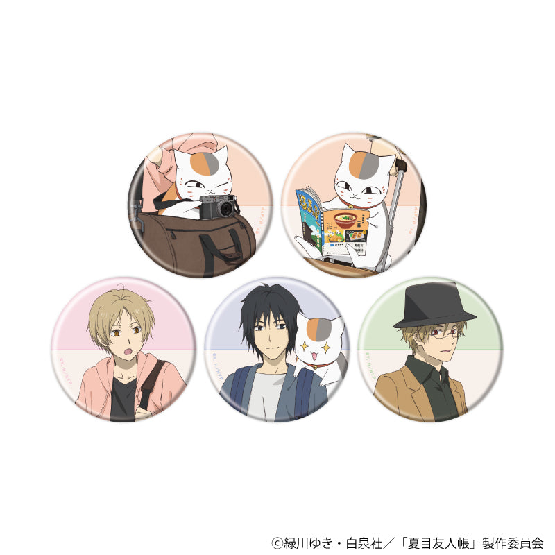 缶バッジ「夏目友人帳」10/旅ver. ブラインド(全5種)(描き下ろしイラスト) - 公式商品画像 | AniSmile