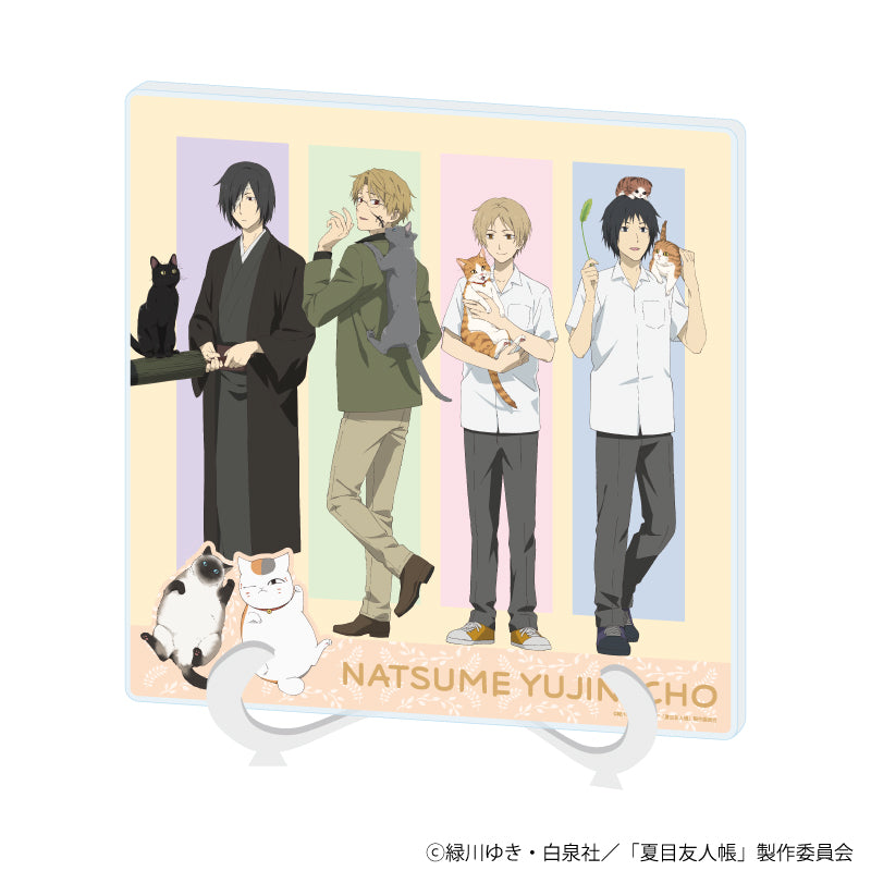 アクリルアートボード「夏目友人帳」03/猫ver. 集合デザイン(描き下ろしイラスト) - 公式商品画像 | AniSmile