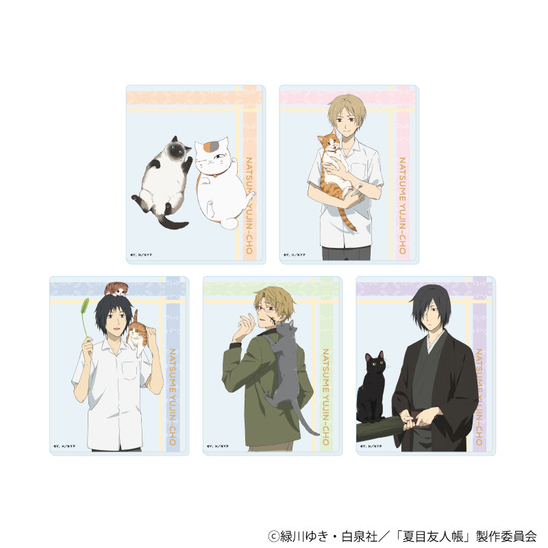 アクリルカード「夏目友人帳」02/猫ver. ブラインド(全5種)(描き下ろしイラスト) - 公式商品画像 | AniSmile