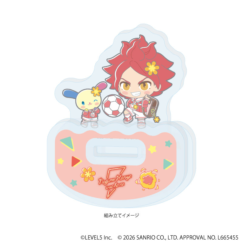 ゆらゆらアクリルスタンド「イナズマイレブン×サンリオキャラクターズ」09/南雲晴矢×ウサハナ(コラボイラスト) 画像 2 | AniSmile